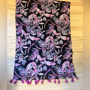 💜🖤Amazing condition Lilly Pulitzer scarf / wrap 🖤💜